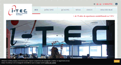 Desktop Screenshot of itecconsultoria.com